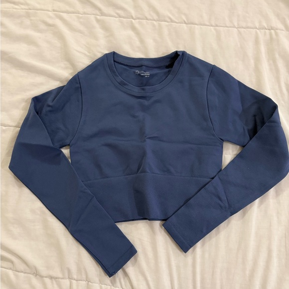 aerie Tops - Aerie Offline Long Sleeve Crop Top